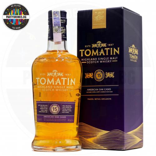 Уиски Tomatin 15 Years Old American Oak Casks 700ml 46%